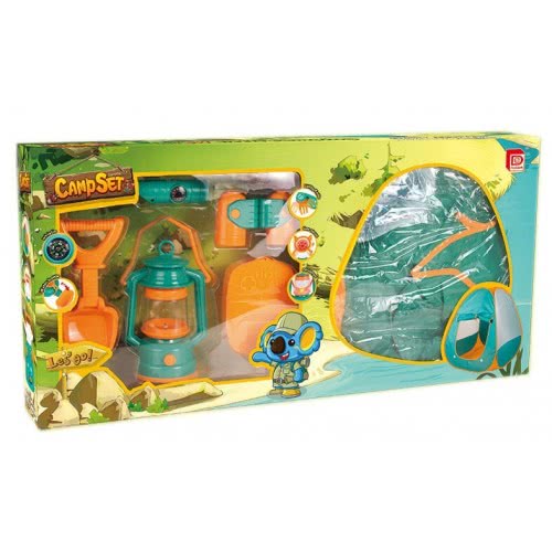 Toys-shop Choice Camp Set Παιδική Σκηνή Παιχνιδιού Με Αξεσουάρ JU045258 6990119452583