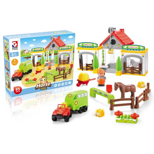 Toys-shop Choice Horse Club Blocks Τουβλάκια Ιππικός Όμιλος 85 Τμχ. JK104341 6990119043415