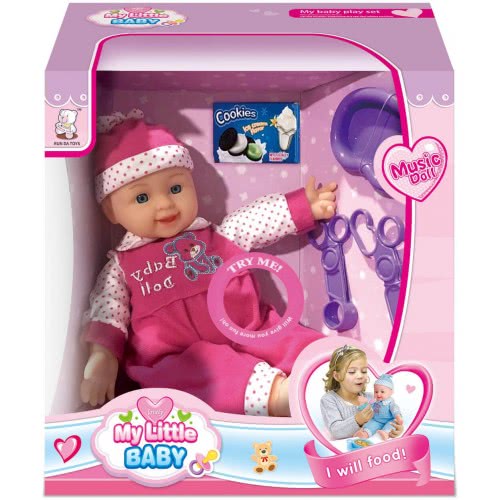 Toys-shop Choice My Little Baby Κούκλα Μωράκι Με Αξεσουάρ 35 Εκ. JO075641 6990119756414