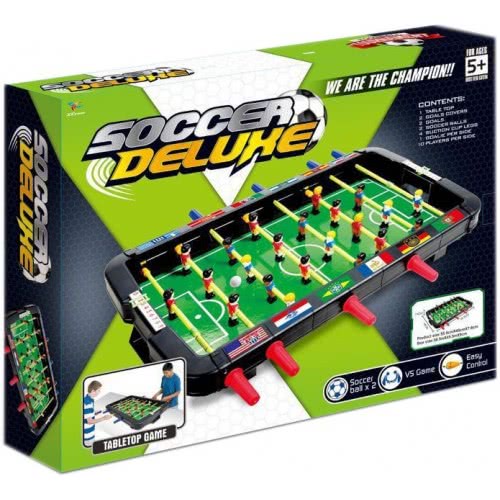 Toys-shop Choice Soccer Deluxe Mini Soccer Table 55.5X45x7.6 Cm JS058960 6990119589609