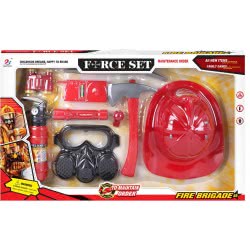 Toys-shop Choice Fire Brigade Εξοπλισμός Πυροσβέστη Με 8 Αξεσουάρ JY055760 6990119557608