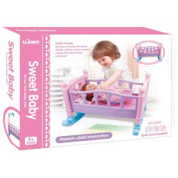 Toys-shop Choice Sweet Baby Doll Bed 50X41x36 Cm JZ061791 6990119617913