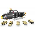 Toys-shop Choice Shark Submarine THS1 With 6 Vehicles JY054891 6990119548910