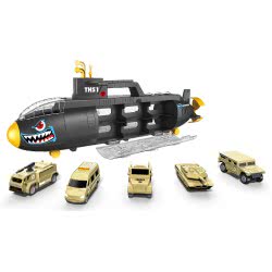 Toys-shop Choice Shark Submarine THS1 With 6 Vehicles JY054891 6990119548910