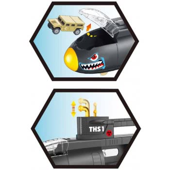 Toys-shop Choice Shark Submarine THS1 Υποβρύχιο Με 6 Οχήματα JY054891 6990119548910