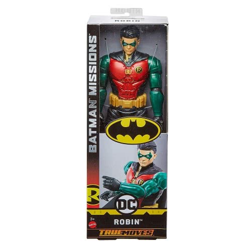 Mattel Batman Missions True Moves Φιγούρα Ρόμπιν FVM69 / FVM71 887961663365