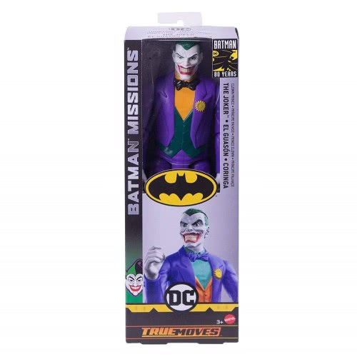 Mattel Batman Missions True Moves Φιγούρα Τζόκερ (The Joker) FVM69 / GCK91 887961729702