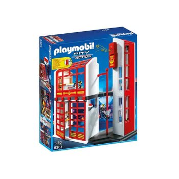 Playmobil Αρχηγείο Πυροσβεστικής Με Σειρήνα 5361 4008789053619