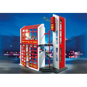 Playmobil Αρχηγείο Πυροσβεστικής Με Σειρήνα 5361 4008789053619