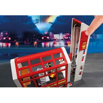 Playmobil Αρχηγείο Πυροσβεστικής Με Σειρήνα 5361 4008789053619