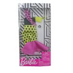Mattel Barbie Fashion Pink Dotted Dress And Accessory FND47 / FXJ18 887961692235