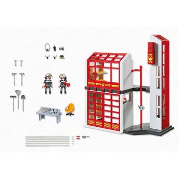 Playmobil Αρχηγείο Πυροσβεστικής Με Σειρήνα 5361 4008789053619