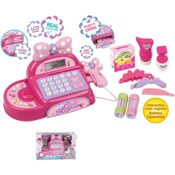 Toys-shop Choice Cash Register Ταμειακή Μηχανή Με Ήχους, Φώτα Και Αξεσουάρ JU045813 6990119458134