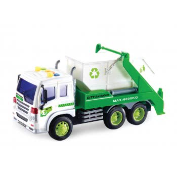 Toys-shop Choice Friction Purifier Truck With Light Και Music 1:16 JA087028 6990119870288