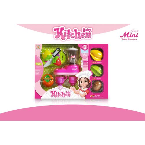 Toys-shop Choice Kitchen Baby Mixer And Fruits JU042378 6990119423781