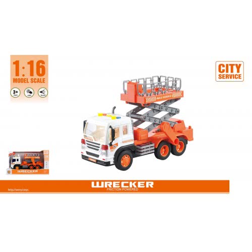 Toys-shop Choice Friction Truck With Light And Music 1:16 JA087036 6990119870363