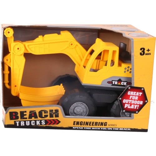 Toys-shop Choice Beach Engineering Truck Κίτρινος Εκσκαφέας JI044049 6990119440498