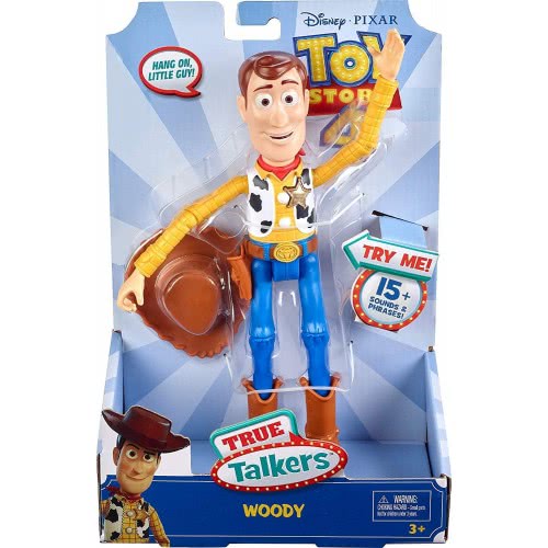 Mattel Disney Pixar Toy Story True Talkers Woody Figure GDP80 / GDP83 887961750485