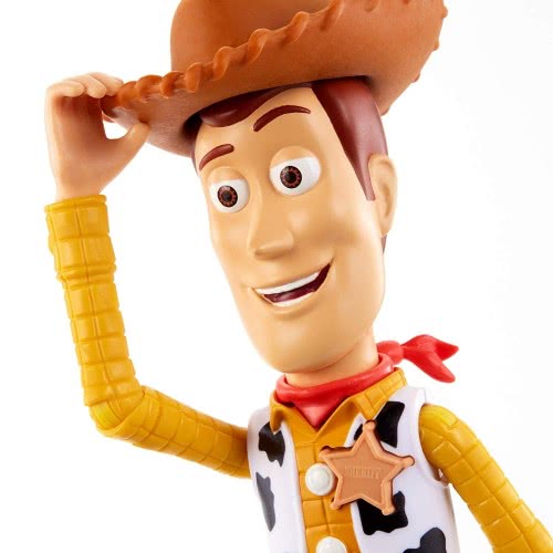 Mattel Disney Pixar Toy Story Φιγούρες 18 Εκ. Που Μιλάνε Αγγλικά - Woody GDP80 / GDP83 887961750485