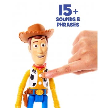 Mattel Disney Pixar Toy Story Φιγούρες 18 Εκ. Που Μιλάνε Αγγλικά - Woody GDP80 / GDP83 887961750485