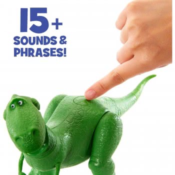 Mattel Disney Pixar Toy Story True Talkers Rex Figure GDP80 / GFR16 887961768077