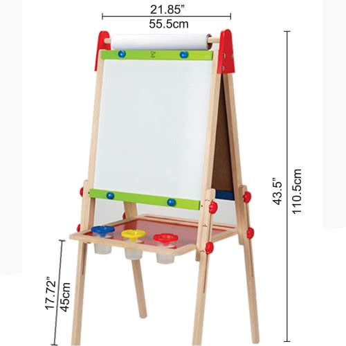 Hape Early Explorer Ξύλινος Πίνακας Magnetic All-In-One Easel E1010 6943478010024