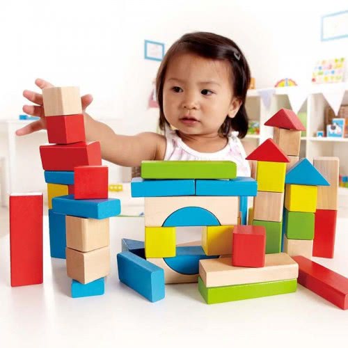 Hape Early Explorer Ξύλινα Τουβλάκια Maple Blocks E0409 6943478002562