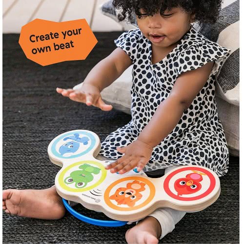 Hape Kids II Magic Touch Drums Ξύλινο 800803G53 6943478024861