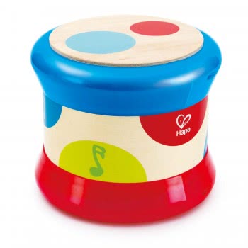 Hape Early Melodies Baby Drum Ξύλινο Τύμπανο E0333 6943478017726