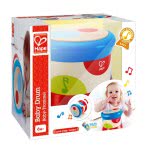Hape Early Melodies Baby Drum Ξύλινο Τύμπανο E0333 6943478017726