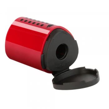 Faber-Castell Mini Grip 2001 Ξύστρα - Κόκκινη, Μπλε - 2 Χρώματα 183788 4005401837886