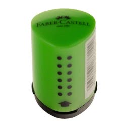Faber-Castell Mini Grip 2001 Ξύστρα - Πράσινη 183711 4005401837114