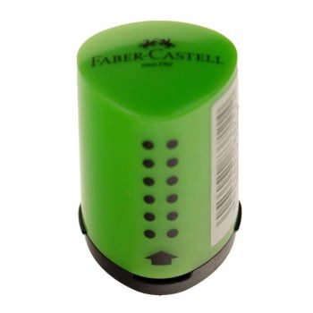 Faber-Castell Mini Grip 2001 Sharpener - Green 183711 4005401837114