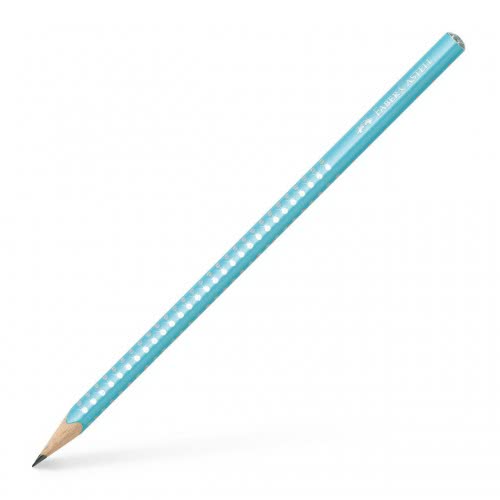 Faber-Castell Sparkle Pearl Pencil B - Tirquoise 118205 4005401182054