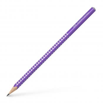 Faber-Castell Sparkle Pearl Pencil B - Purple 118204 4005401182047