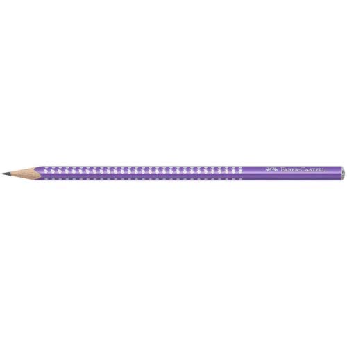 Faber-Castell Sparkle Pearl Pencil B - Purple 118204 4005401182047