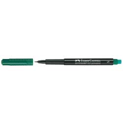 Faber-Castell Marker Multimark Permanent S Green 152363 4005401523635