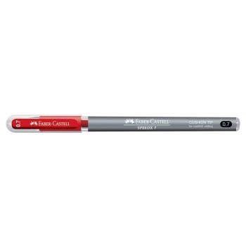 Faber-Castell Στυλό Speedx 0.7Mm Κόκκινο 541004 / 546221 9555684609199