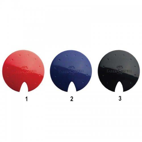 Faber-Castell Sharpener UFO Red, Blue, Black - 3 Colours 588324 6933256635907