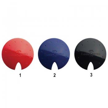 Faber-Castell Sharpener UFO Red, Blue, Black - 3 Colours 588324 6933256635907