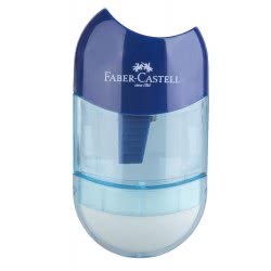 Faber-Castell Γόμα Ξύστρα Aplle Combi Δίχρωμη - 3 Χρώματα 183604 6933256640666