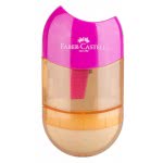 Faber-Castell Eraser Sharpener Aplle Combi - 3 Colours 183604 6933256640666