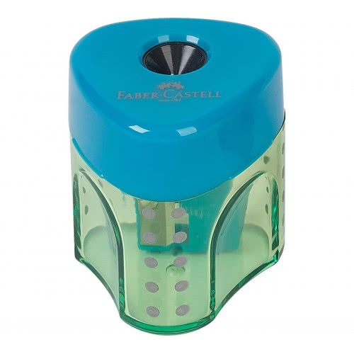 Faber-Castell Ξύστρα Μονή Auto Δίχρωμη - 3 Χρώματα 183405 6933256640628