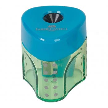 Faber-Castell Ξύστρα Μονή Auto Δίχρωμη - 3 Χρώματα 183405 6933256640628
