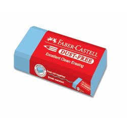 Faber-Castell Γόμα Colour Dust Free - 3 Χρώματα 187221 9555684679864