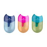 Faber-Castell Sharpener Aplle - 3 Colours 183515 6933256640741