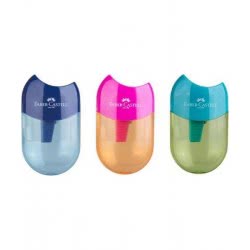 Faber-Castell Sharpener Aplle - 3 Colours 183515 6933256640741