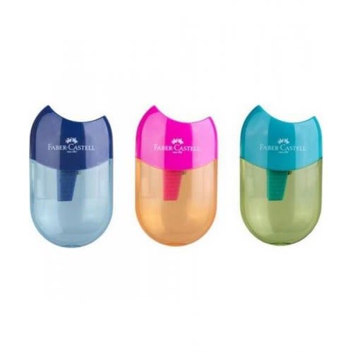 Faber-Castell Sharpener Aplle - 3 Colours 183515 6933256640741