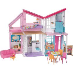 Mattel Barbie Malibu House Ονειρεμένο Σπίτι FXG57 887961690774