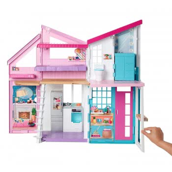 Mattel Barbie Malibu House Playset FXG57 887961690774